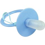 Jumbo grote verkleed fopspeen baby blauw - 13 cm - jongen