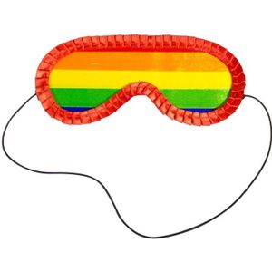 Folat - Pinata blinddoek regenboog van papier