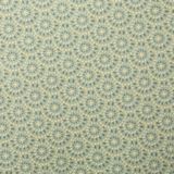 Tafelkleed van polyester rechthoekig 240 x 140 cm - salie groen met print  - Eettafel tafellakens