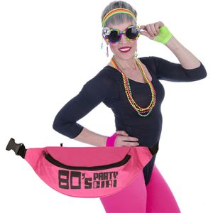 Foute 80s/90s party verkleed set compleet - dames - jaren 80/90 verkleed accessoires