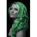 Smiffys carnaval haarverf - groen - spuitbus - 125 ml - haarspray