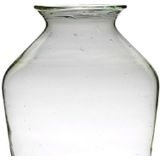 Hakbijl Glass Vaas - Transparant - Gerecycled Glas - 40 X 29 cm