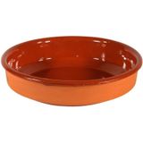 8x Tapas schaaltjes bruin/ terracotta mini 12 cm - Tapas ovenschaaltjes/serveerschaaltjes