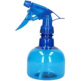 Waterverstuivers/spuitflessen 330 ml blauw - Plantenspuiten/schoonmaakspuiten