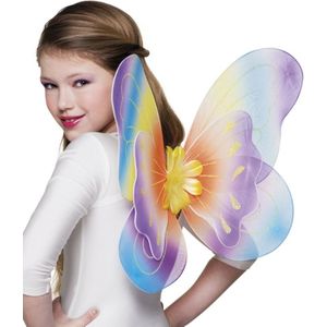 Regenboog vlinder vleugels voor kinderen