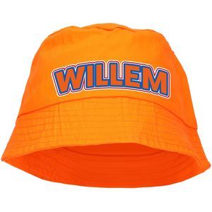 Bellatio Decorations Koningsdag hoed oranje - Willem - 57-58 cm