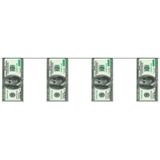 Geld slinger met dollars 4 meter
