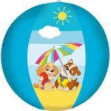 Paw Patrol opblaasbare strandbal 29 cm speelgoed - Hondjes Chase/Marshall/Rubble - Buitenspeelgoed strandballen - Opblaasballen - Waterspeelgoed