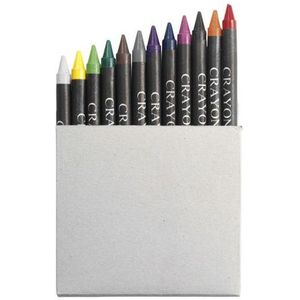 Waskrijtjes 12 stuks gekleurd - Crayons/wasco krijtjes - Kleuren/tekenen/knutselen