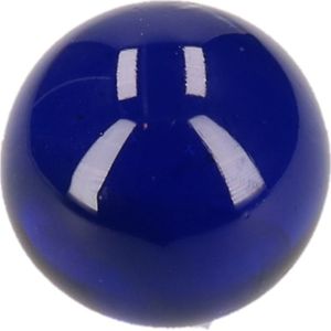Knikker donkerblauw 6 cm - bonken - Mega knikkers speelgoed