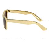 Boland Carnaval/verkleed glitter and glamour bril - goud - volwassenen - verkleedbrillen - vip