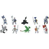 Safari LTD speelgoed ridders en draken - speelfiguren - 12x stuks - speelgoed