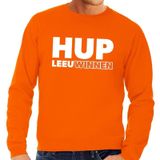 Nederland supporter sweater Hup LeeuWinnen oranje heren - landen kleding