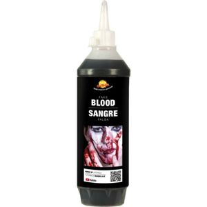 Fles horror special effects nepbloed 450 ml -  Halloween kunstbloed - Zombie bloed realistisch