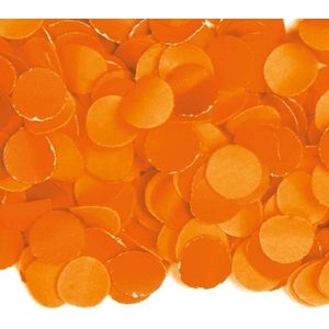 Luxe oranje confetti 1 kilo - Feestconfetti - Feestartikelen versieringen