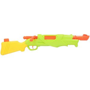 1x Waterpistolen/waterpistool groen van 52 cm kinderspeelgoed - waterspeelgoed van kunststof - 212 ml
