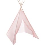 Atmosphera Tipi speeltent voor kinderen - 120 x 120 x 160 cm - roze - wigwam