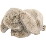 Pluche Hangoor Konijn Grijs Knuffel van 21 cm - Dieren Speelgoed Knuffels Cadeau