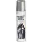 Zilveren bodypaint spray/body- en haarspray - Verf/schmink voor lichaam en haar