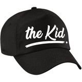 The Kid verkleed pet zwart voor jongens en meisjes - baseball cap - kinderpetten