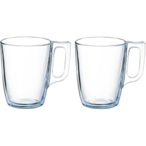 Arcoroc Theeglazen Ceylon - 12x - transparant glas - 6.5 x 8 cm - 250 ml