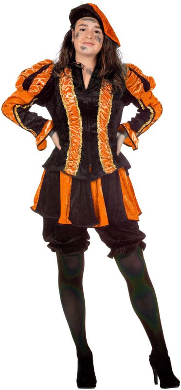 Geduld genoeg overhandigen Pietenpak dames - oranje / zwart - Pieten kostuum (cadeaus & gadgets) | €  60 bij Shoppartners.nl | beslist.nl