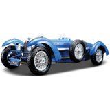 Modelauto Bugatti Type 59 1934 blauw 1:18 - speelgoed auto schaalmodel