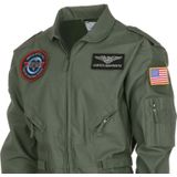 Gevechtspiloten overall / kostuum voor volwassenen - piloten verkleedpak