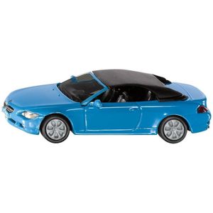 Siku BMW 645I speelgoed modelauto blauw 10 cm - Speelgoed auto schaalmodel