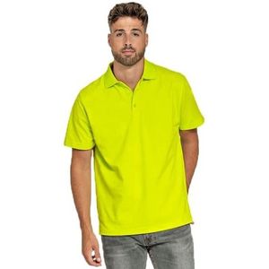 Lemon gele poloshirts voor heren - fluor gele herenkleding - Werkkleding/casual kleding