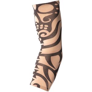 Partychimp Carnaval verkleed mouwen - Tattoo sleeves 2x - tribal - getatoeerde armen - volwassenen