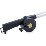 Barbecue ventilator/aanjager/blower met slinger - 30 cm - BBQ accessoires - Aanblazer