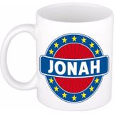 Jonah naam koffie mok / beker 300 ml  - namen mokken