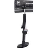 XQMax Fietspomp - met drukmeter - zwart - 67 cm - tot 15 bar