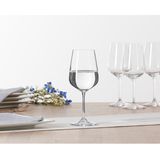 Secret de Gourmet Wijnglazen set Lena - doosje 6x stuks - chique glas - 36 CL - witte/rode/rose