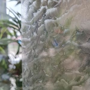 3x rollen raamfolie vorst semi transparant 45 cm x 2 meter zelfklevend - Glasfolie - Anti inkijk folie