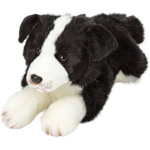 Keel Toys Knuffel Hond - Border Collie - Pluche - Knuffeldier - 30 cm