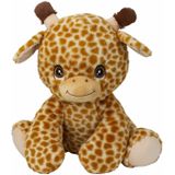 Giraffe knuffel van zachte pluche - speelgoed dieren - 44 cm - Knuffeldieren