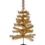 Krist+ kunstboom/kunst kerstboom - klein - brons - 60 cm - kunstbomen