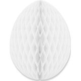 6x stuks hangende gekleurde paaseieren van papier 20 cm - Paas/pasen thema decoraties/versieringen - Honeycombs