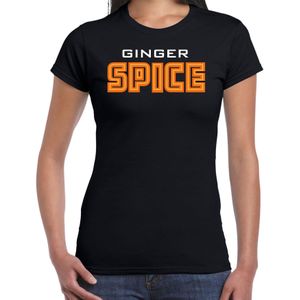 Bellatio Decorations spice girls t-shirt dames - ginger spice -oranje -carnaval/90s party themafeest