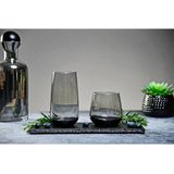 Glasmark Waterglazen - 6x - Midnight collection - 310 ml - glas - drinkglazen