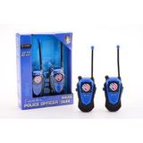 Politie verkleed set pet met accessoires voor kinderen - Verkleedkleding artikelen - Walkie Talkie set