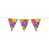 Haza Leeftijd verjaardag thema pakket 50 jaar - ballonnen/vlaggetjes