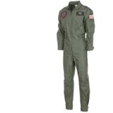 Gevechtspiloten overall / kostuum voor volwassenen - piloten verkleedpak