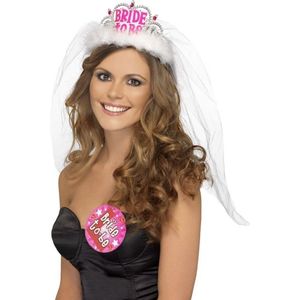 Bride To Be tiara met sluier