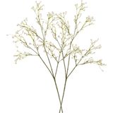 5x stuks kunstbloemen Gipskruid/Gypsophila takken gebroken wit 60 cm - Kunstplanten en steelbloemen