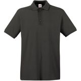 2-Pack maat S donkergrijs polo shirt premium van katoen voor heren - Polo t-shirts voor heren
