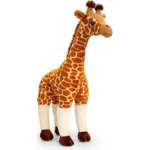 Pluche knuffel dieren giraffe 50 cm - Knuffelbeesten speelgoed