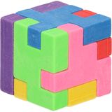 Kronkel breinbreker kubus puzzel (2 stuks) - Behendigheidsspelletjes